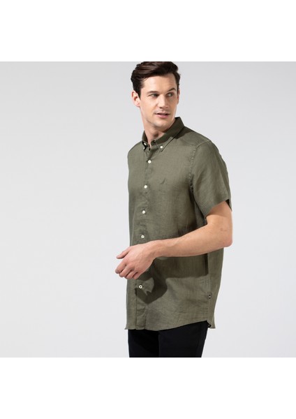 Nautıca Erkek Classic Fit Kısa Kollu Gömlek modelleri