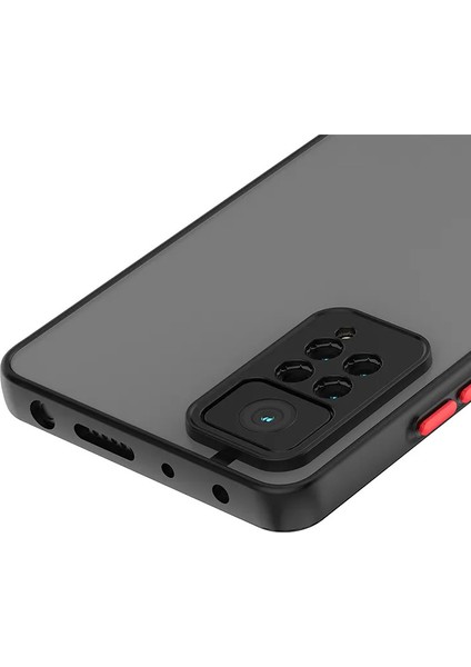 Xiaomi Redmi Note 11 Pro Kılıf 3D Kamera Korumalı Arkası Mat Kenarları Renkli Smoke Case modelleri