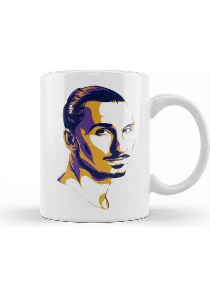 Zlatan Ibrahimovic Kupa Bardak Porselen
