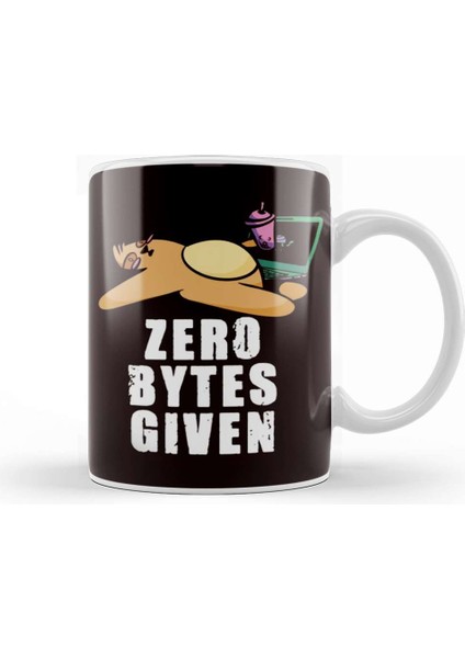 Zero Bytes Given Sloth Computer Science Programming Software Kupa Bardak Porselen