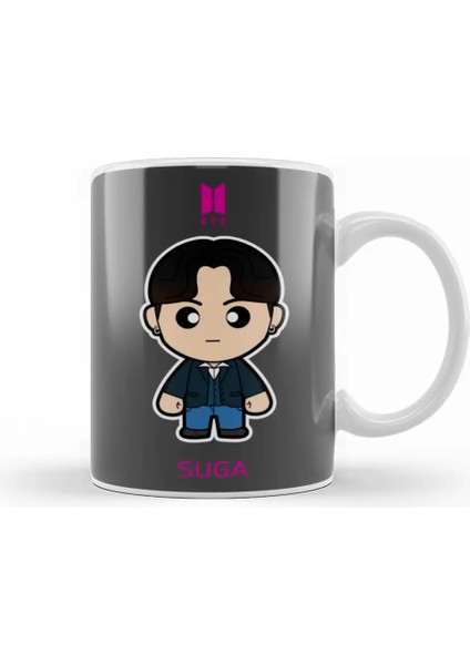 Suga Bts Member Minime Style Kupa Bardak Porselen