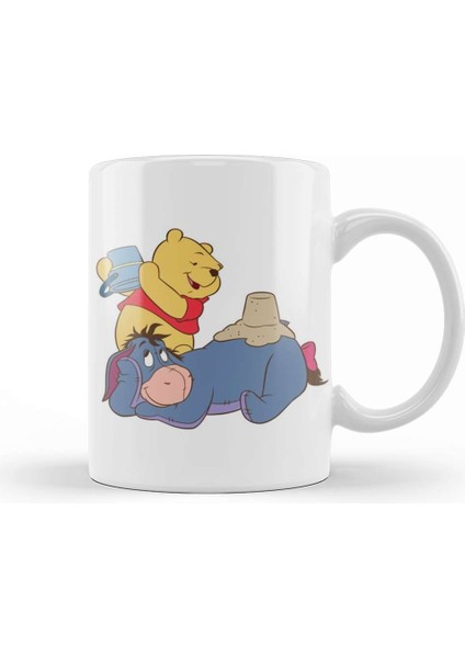 Winnie The Pooh Eeyore 07 Kupa Bardak Porselen