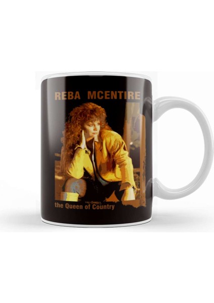 The Queen Of Country Reba Mcentire Kupa Bardak Porselen