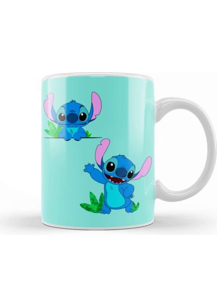 Stitch 02 Kupa Bardak Porselen