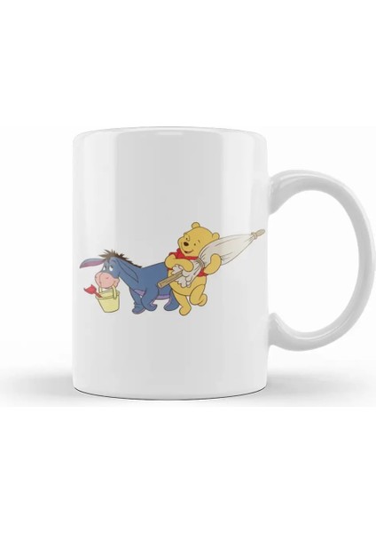 Winnie The Pooh Eeyore 05 Kupa Bardak Porselen
