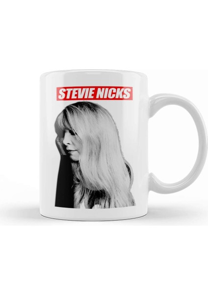 Stevie Nicks 01 Kupa Bardak Porselen