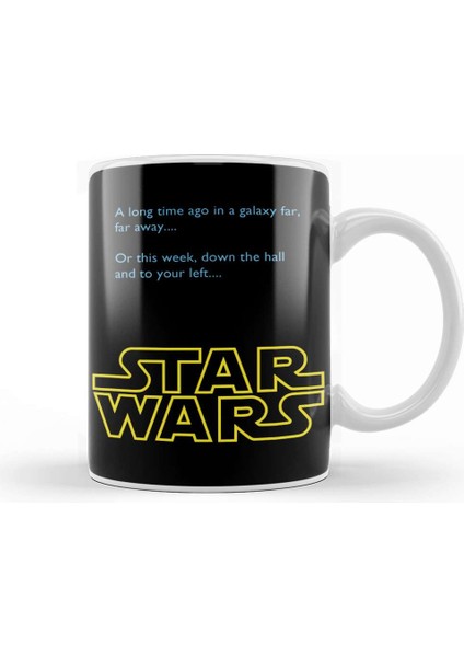 Star Wars Opening Crawl 01 Kupa Bardak Porselen