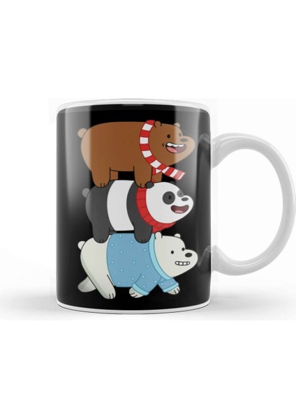 We Bare Bears 02 Kupa Bardak Porselen