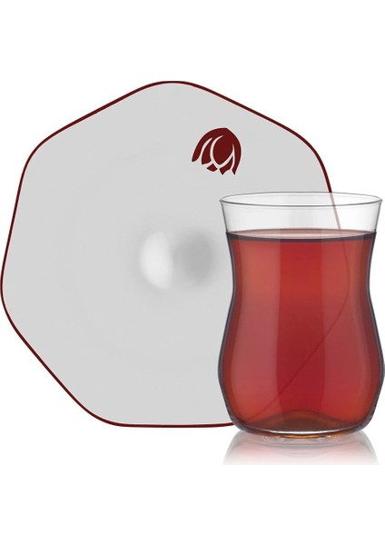 Mislina Lotus 12 Parça 6 Kişilik Çay Seti fırsatları