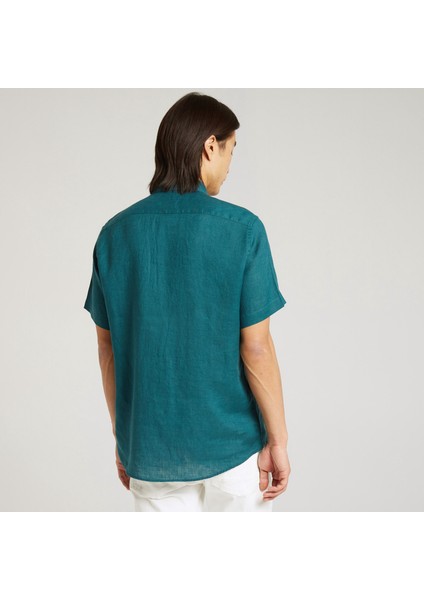Nautıca Erkek Classic Fit Kısa Kollu Gömlek