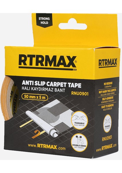 Halı Kaydırmaz Bant 50 mm x 5 mt RNU0901