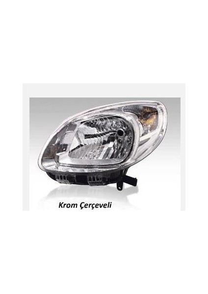 Far Krom Çerçeveli Motorlu Sol Kangoo 2013- Ayfar 202213