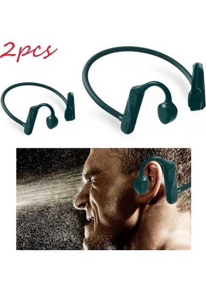 2 Bluetooth 5.0 Ağrısız Kemik Iletimli Kulaklık (Yurt Dışından)