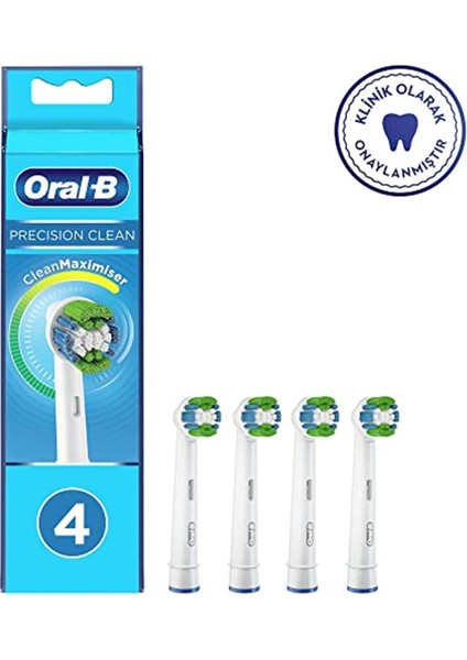 Diş Fırçası Yedek Başlığı Precision Clean 4 Adet