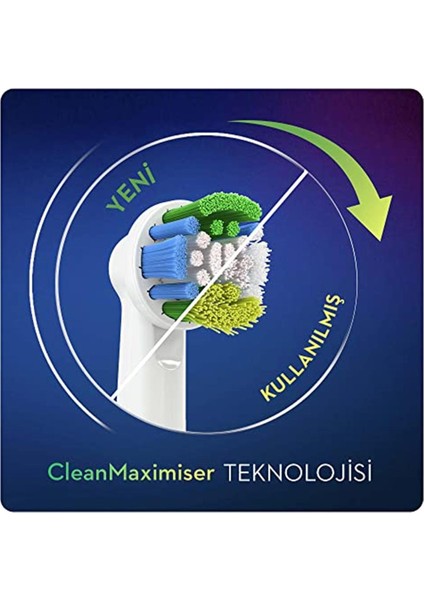 Diş Fırçası Yedek Başlığı Precision Clean 4 Adet