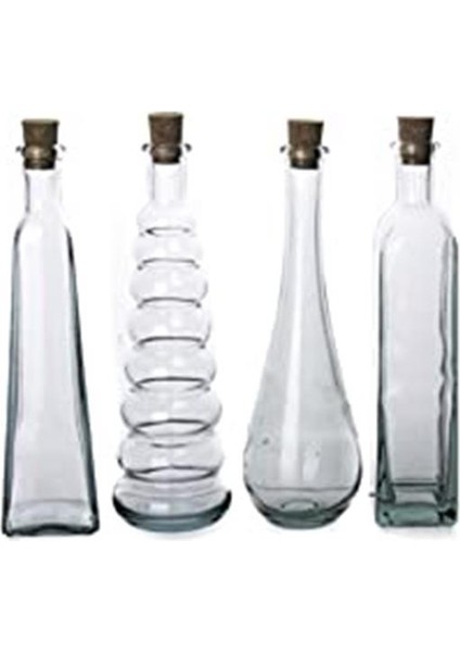 Mini Yağ Şişesi Seti 4'lü 350 ml 57YGS010968