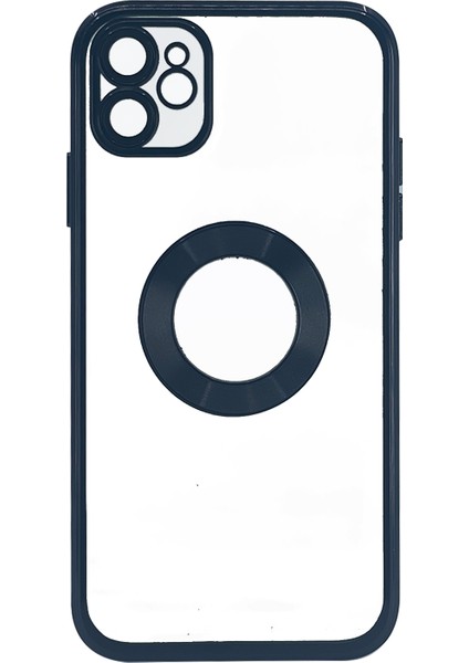Apple iPhone 11 Uyumlu Round Silikon Seri Arka Koruma Kılıf
