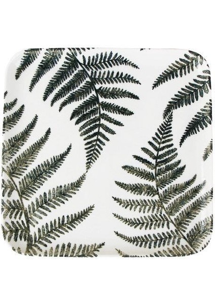 Botanıcal Kare Tabak 21X21CM