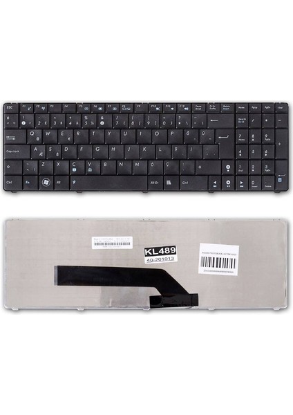 Asus ile Uyumlu K61IC Uyumlu Notebook Klavyesi - Tr