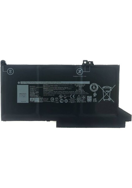 Dell 0G74G Notebook Bataryası Pili - Ver.1 - 3 Cell