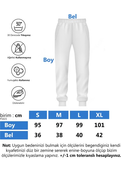 Erkek Jogger Fit Lastikli Yeşil Keten Pantolon