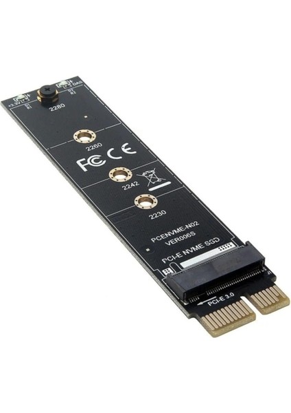 Nvme SSD Bilgisayar Çevirici 1x Nvme SSD Bağlantı Aparatı Pcie 1x Nvme SSD Adaptörü
