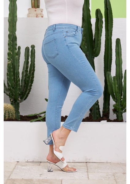 Büyük Beden Kim.buz Mavi Pantolon fiyatları