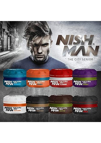Nishman Saç Şekillendirici Wax (02 Sport, 150ml) fırsatları