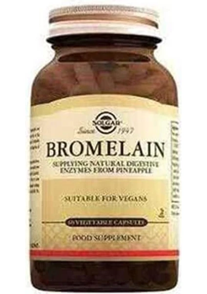 Bromelain 150 Mg 60 Kapsül