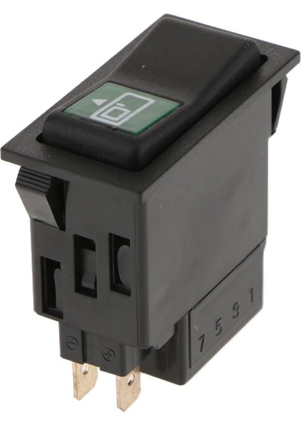 12 V-24V Evrensel Rocker 6 Pins Spst On Kapalı Anahtarı Cam Control Cam (Yurt Dışından)