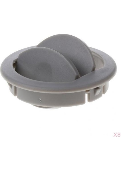 8 Paket Evrensel Araba Römorku Yat Iç Yuvarlak Klima Hava Havalandırma Çıkışı (Yurt Dışından)