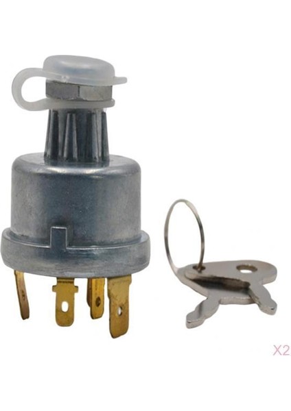 Lucas 35670 12 24V 128SA Traktör Için Uygun 2x Kontak Anahtarı (Yurt Dışından)