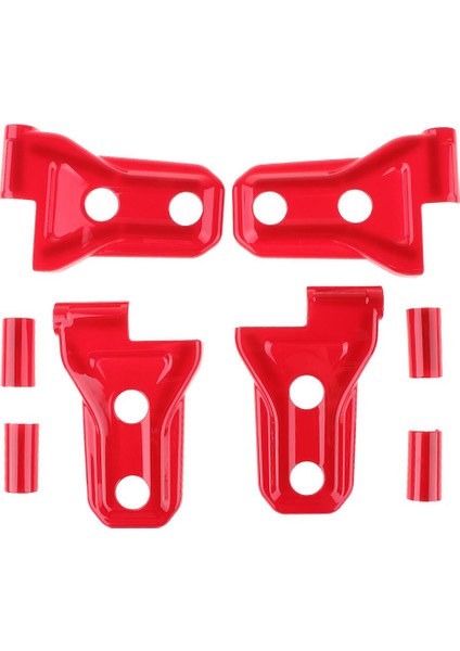 4 Set 2 Kapılı Kırmızı Kapı Menteşe Kapağı Koruyucular Jeep Wrangler Jl 2018'E Uyuyor (Yurt Dışından) fiyatları