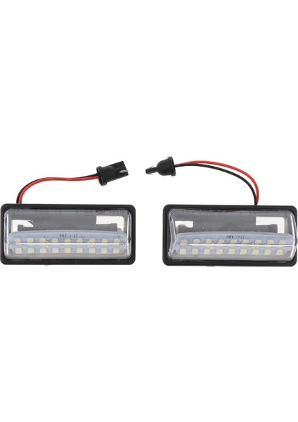 2 Adet Beyaz LED Plaka Plakası Işığı C25 C26 J31 (Yurt Dışından)