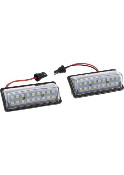 2 Adet Beyaz LED Plaka Plakası Işığı C25 C26 J31 (Yurt Dışından)
