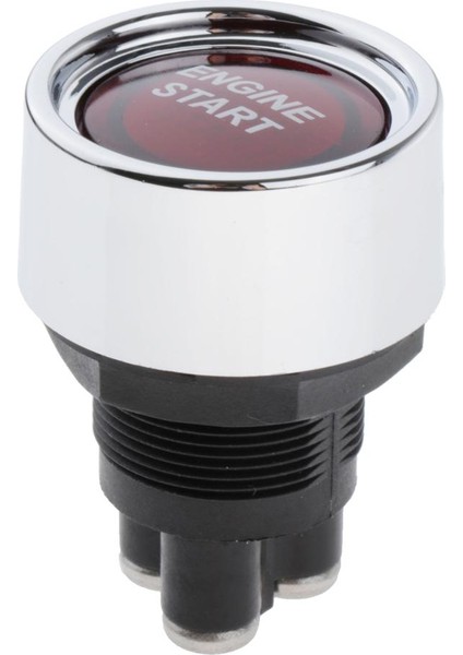 Evrensel 12 V Araba Motoru Start Push Button Anahtarı Kontak Starter Kitleri Kırmızı (Yurt Dışından)