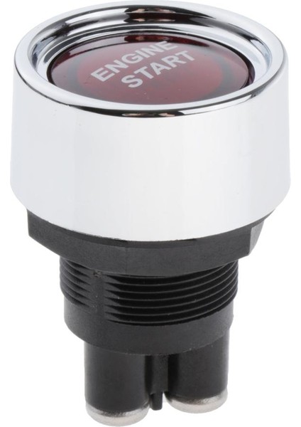 Evrensel 12 V Araba Motoru Start Push Button Anahtarı Kontak Starter Kitleri Kırmızı (Yurt Dışından)