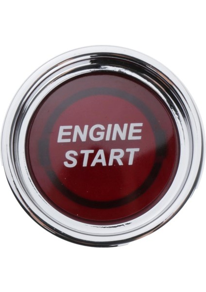 Evrensel 12 V Araba Motoru Start Push Button Anahtarı Kontak Starter Kitleri Kırmızı (Yurt Dışından)