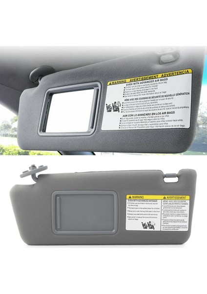 Sürücü Tarafı Güneş Vizörü 74320-04181-B1 74320-04180-B1 2005-2011 Için Toyota Tacoma (Yurt Dışından)