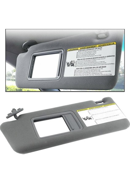 Sürücü Tarafı Güneş Vizörü 74320-04181-B1 74320-04180-B1 2005-2011 Için Toyota Tacoma (Yurt Dışından)