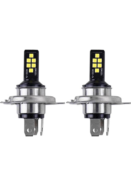 2 Adet LED Far Ampulleri Düşük Işın Dönüşüm Kiti Mini Boyutu Süper Parlak Kolay (Yurt Dışından)