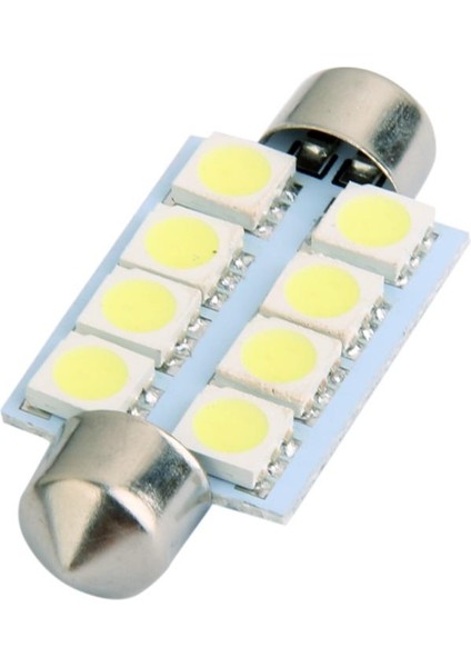 Araba Smd LED 5050 3528 Iç Kubbe Festoon Ampul Işık Lambası 31 36 39 42MM DC12V (Yurt Dışından) modelleri