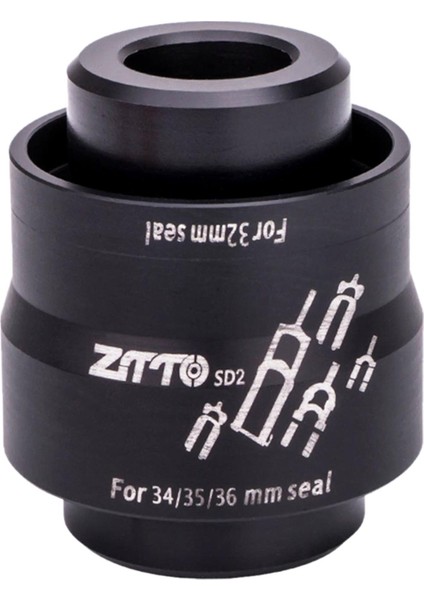 32 34 35 36MM Siyah Için 4 Anti-Çizik Yağ Keçesi Sürücüsü Montajcısı (Yurt Dışından)