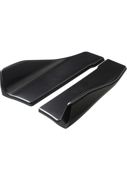 Evrensel Anti-Scratch Araba Arka Tampon Dudak Difüzör Splitter Canard Parlak (Yurt Dışından)