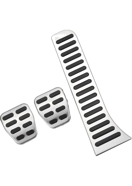 3 Paslanmaz Çelik Yakıt Pedalı Set W Vw Golf Mk5 Mk6 Için Fren ve Footrest Kapak (Yurt Dışından)