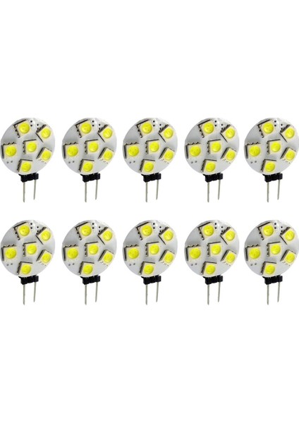 Yüksek Güç 6500 K Beyaz LED Ev Dekorasyonu Ampuller - G4 5050-6SMD Tak ve Oyun (Yurt Dışından)