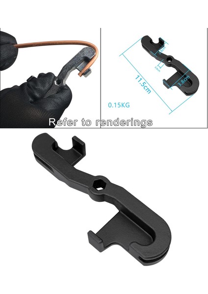Kullanışlı Fren Borusu Bender El Tutulan Alet Metal Gümüş (Yurt Dışından)