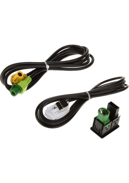 RCD510+310+300+RNS315 Aux USB Anahtar Soket Kablo Kablosu Vw Mk6 Touran (Yurt Dışından)