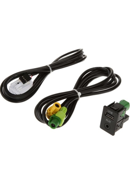 RCD510+310+300+RNS315 Aux USB Anahtar Soket Kablo Kablosu Vw Mk6 Touran (Yurt Dışından) fırsatları