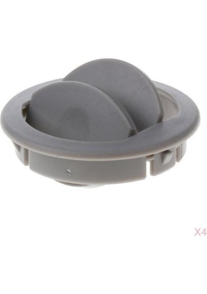 4x Yedek Araba Rv Trailer Atv Yuvarlak Çatı Yan A C Havalandırma Abs Plastik (Yurt Dışından)